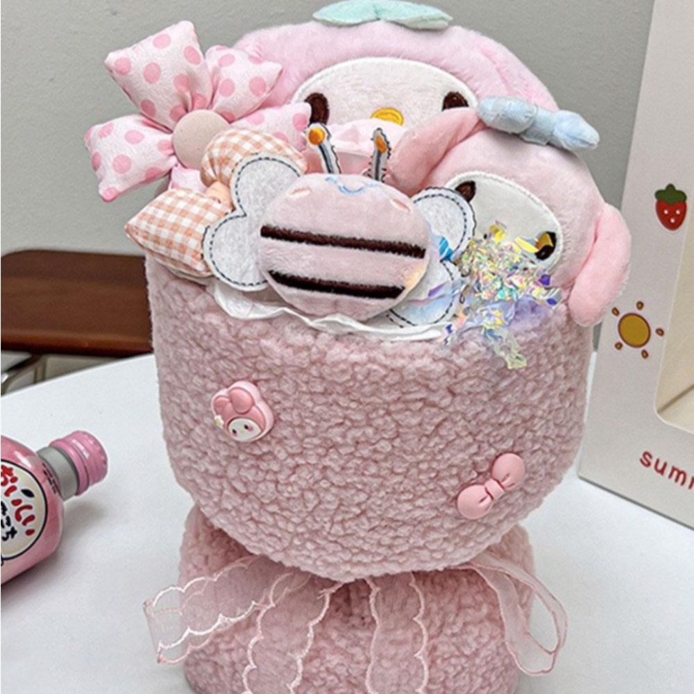 Sanrio my melody plush bouquet
